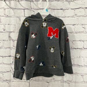 Boys Mickey Mouse hooded sweatshirt Size 2T